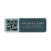 Erstellen eines scannbaren QR-Codes | Moderne Rück (Vorne)