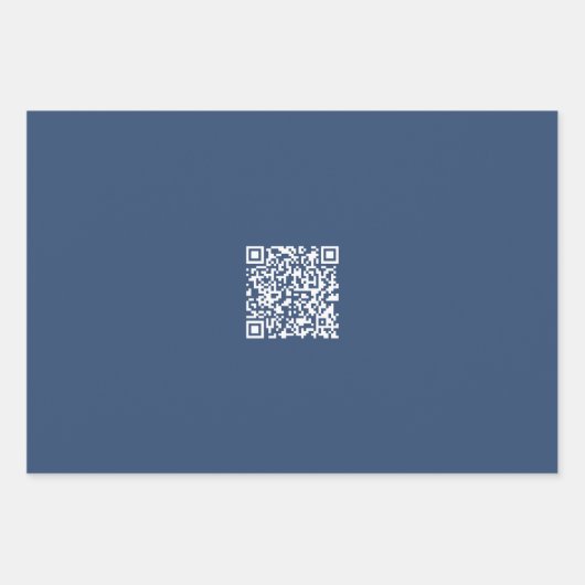 Erstellen eines scannbaren QR-Codes | Verblasenes Geschenkpapier Set (Vorderseite 3)