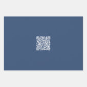 Erstellen eines scannbaren QR-Codes | Verblasenes Geschenkpapier Set (Vorderseite 2)