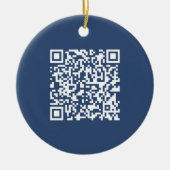 Erstellen eines scannbaren QR-Codes | Verblasenes  Keramik Ornament (Vorne)