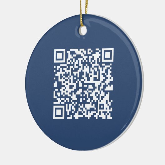 Erstellen eines scannbaren QR-Codes | Verblasenes  Keramik Ornament (Links)