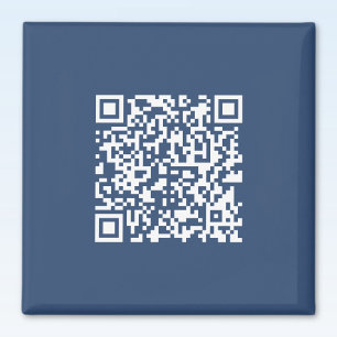 Erstellen eines scannbaren QR-Codes   Verblasenes  Magnet