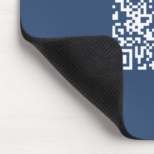 Erstellen eines scannbaren QR-Codes | Verblasenes  Mousepad (Ecke)