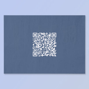 Erstellen eines scannbaren QR-Codes   Verblasenes  Seidenpapier