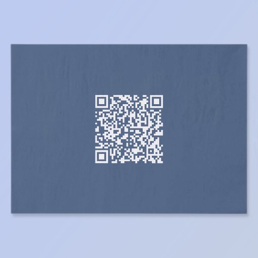 Erstellen eines scannbaren QR-Codes | Verblasenes Seidenpapier