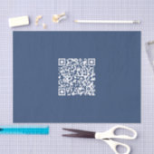Erstellen eines scannbaren QR-Codes | Verblasenes  Seidenpapier (Handwerk)