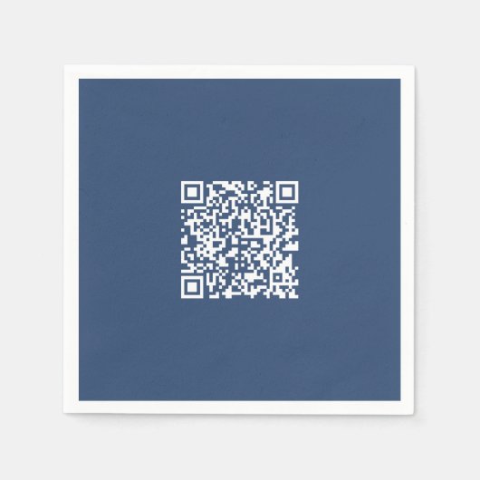 Erstellen eines scannbaren QR-Codes | Verblasenes  Serviette (Vorderseite)