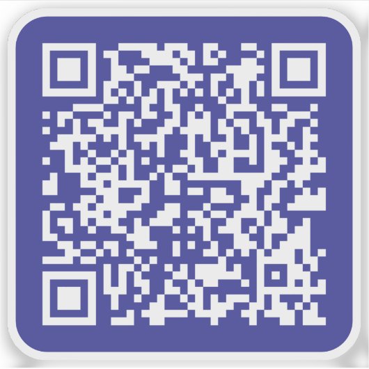 Erstellen eines skalierbaren QR-Codes | Editable D Aufkleber (Vorderseite)