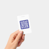 Erstellen eines skalierbaren QR-Codes | Editable D Ausweis (Handheld)