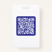Erstellen eines skalierbaren QR-Codes | Editable D Ausweis (Vorderseite)