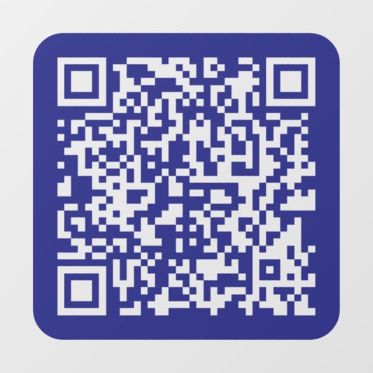 Erstellen eines skalierbaren QR-Codes | Editable D Fensteraufkleber (Blatt)