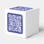 Erstellen eines skalierbaren QR-Codes | Editable D Geschenkschachtel (Rückseite)