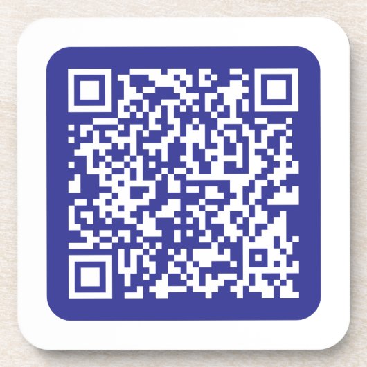 Erstellen eines skalierbaren QR-Codes | Editable D Getränkeuntersetzer (Vorderseite)