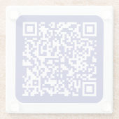 Erstellen eines skalierbaren QR-Codes | Editable D Glasuntersetzer (Rückseite)