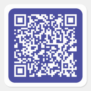 Erstellen eines skalierbaren QR-Codes   Editable D Quadratischer Aufkleber