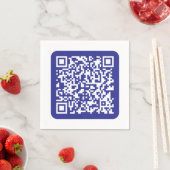 Erstellen eines skalierbaren QR-Codes | Editable D Serviette (Beispiel)