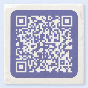Erstellen eines skalierbaren QR-Codes   Editable D Steinuntersetzer