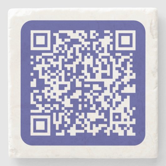 Erstellen eines skalierbaren QR-Codes | Editable D Steinuntersetzer (Vorderseite)