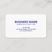 Erstellen eines skalierbaren QR-Codes | Editable D Visitenkarte (Rückseite)