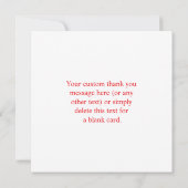 Erstellen eines skalierbaren roten (bearbeitbaren) dankeskarte (Rückseite)