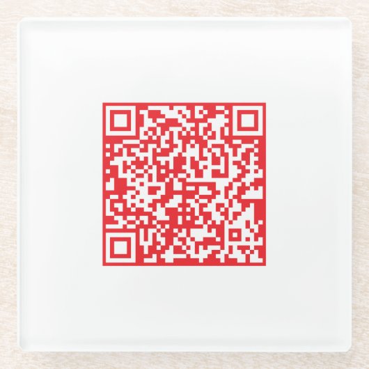 Erstellen eines skalierbaren roten (bearbeitbaren) glasuntersetzer (Vorderseite)