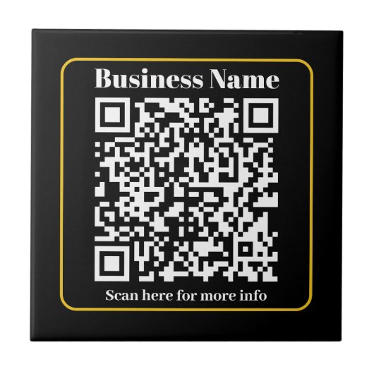 Erstellen eines sofort scannbaren QR-Codes für Unt Fliese (Vorderseite)