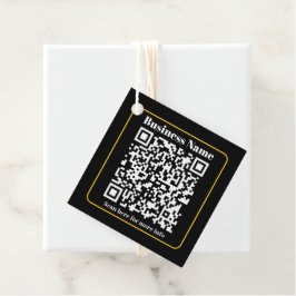 Erstellen eines sofort scannbaren QR-Codes für Unt Geschenkanhänger