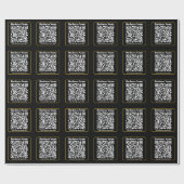 Erstellen eines sofort scannbaren QR-Codes für Unt Geschenkpapier (Flach)