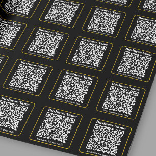 Erstellen eines sofort scannbaren QR-Codes für Unt Geschenkpapier