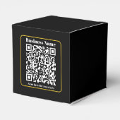 Erstellen eines sofort scannbaren QR-Codes für Unt Geschenkschachtel (Rückseite)