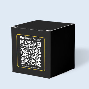 Erstellen eines sofort scannbaren QR-Codes für Unt Geschenkschachtel