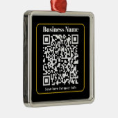 Erstellen eines sofort scannbaren QR-Codes für Unt Ornament Aus Metall (Rechts)