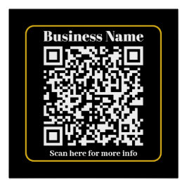 Erstellen eines sofort scannbaren QR-Codes für Unt Poster