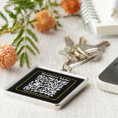 Erstellen eines sofort scannbaren QR-Codes für Unt Schlüsselanhänger (Seite)