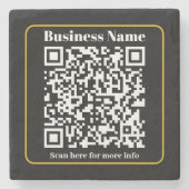 Erstellen eines sofort scannbaren QR-Codes für Unt Steinuntersetzer (Vorderseite)