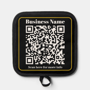 Erstellen eines sofort scannbaren QR-Codes für Unt Topflappen