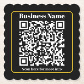 Erstellen eines sofort scannbaren QR-Codes für Unt Untersetzer (Vorderseite)