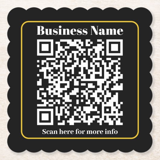 Erstellen eines sofort scannbaren QR-Codes für Unt Untersetzer (Vorderseite)