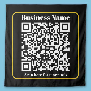 Erstellen eines sofort scannbaren QR-Codes für Unt Wandteppich