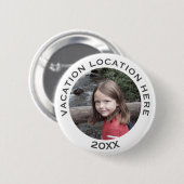 Erstellen eines UrlaubsSouvenirs mit Foto und Text Button (Vorne & Hinten)