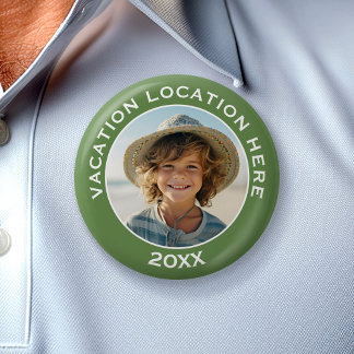 Erstellen eines UrlaubsSouvenirs mit Foto und Text Button