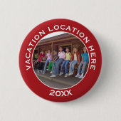 Erstellen eines UrlaubsSouvenirs mit Foto und Text Button (Vorderseite)