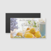 Erstellen eines Zitats von Lemonade Inspirierend F Magnetkarte (Vorne/Hinten)