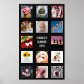 ERSTELLEN: IHR EIGENES FOTO & TEXT-Poster Poster (Vorne)