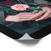 ERSTELLEN: IHR EIGENES FOTO & TEXT-Poster Poster (Ecke)