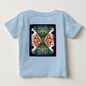 Erstellen meines Traums und Monogramms Baby T-shirt (Rückseite)