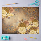 Erstellen mit OFDT- Entpacken von Steampunk-Blume Seidenpapier (Basteln)