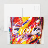 Erstellen / Motivierend Postkarte (Vorne/Hinten)