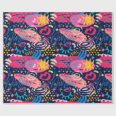 Erstellen oder behalt eines eigenen glänzenden Wra Geschenkpapier (Flach)