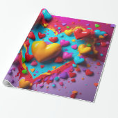 Erstellen oder behalt eines eigenen glänzenden Wra Geschenkpapier (Ungerollt)